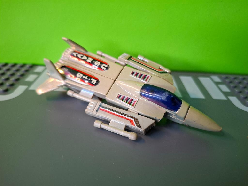 MC Toy - Transformer Straaljager [grijs], Verzamelen, Transformers, G1, Ophalen of Verzenden, Gebruikt