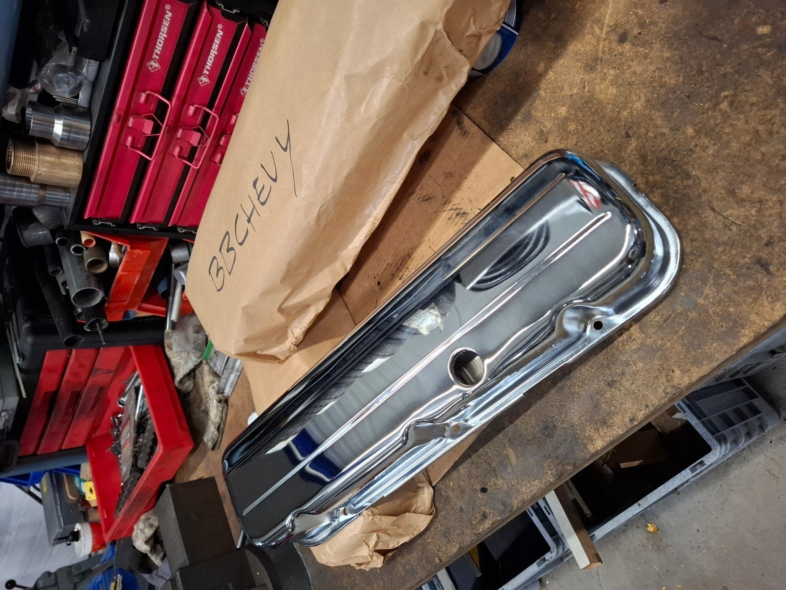 Kleppendeksels Big Block Chevrolet Chroom Staal, Ophalen of Verzenden, Nieuw, Chevrolet