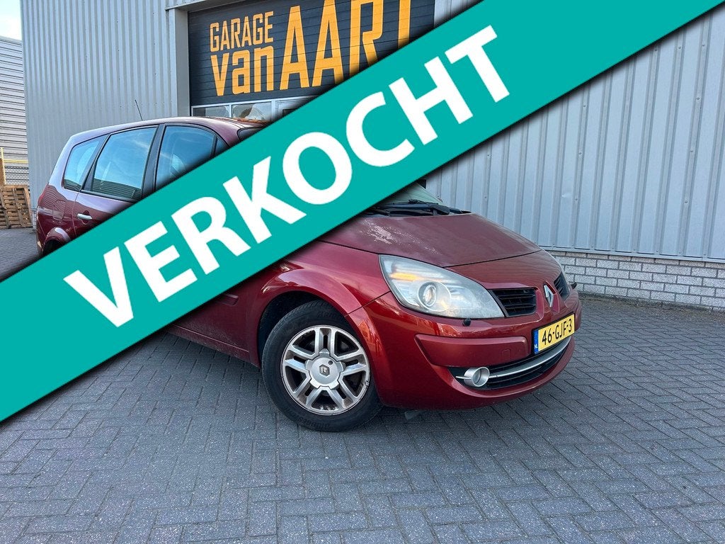 Renault Grand Scénic 2.0-16V Tech Line | NAVI | 7 PERSOONS, Auto's, Renault, Voorwielaandrijving, 1998 cc, 135 pk, Gebruikt