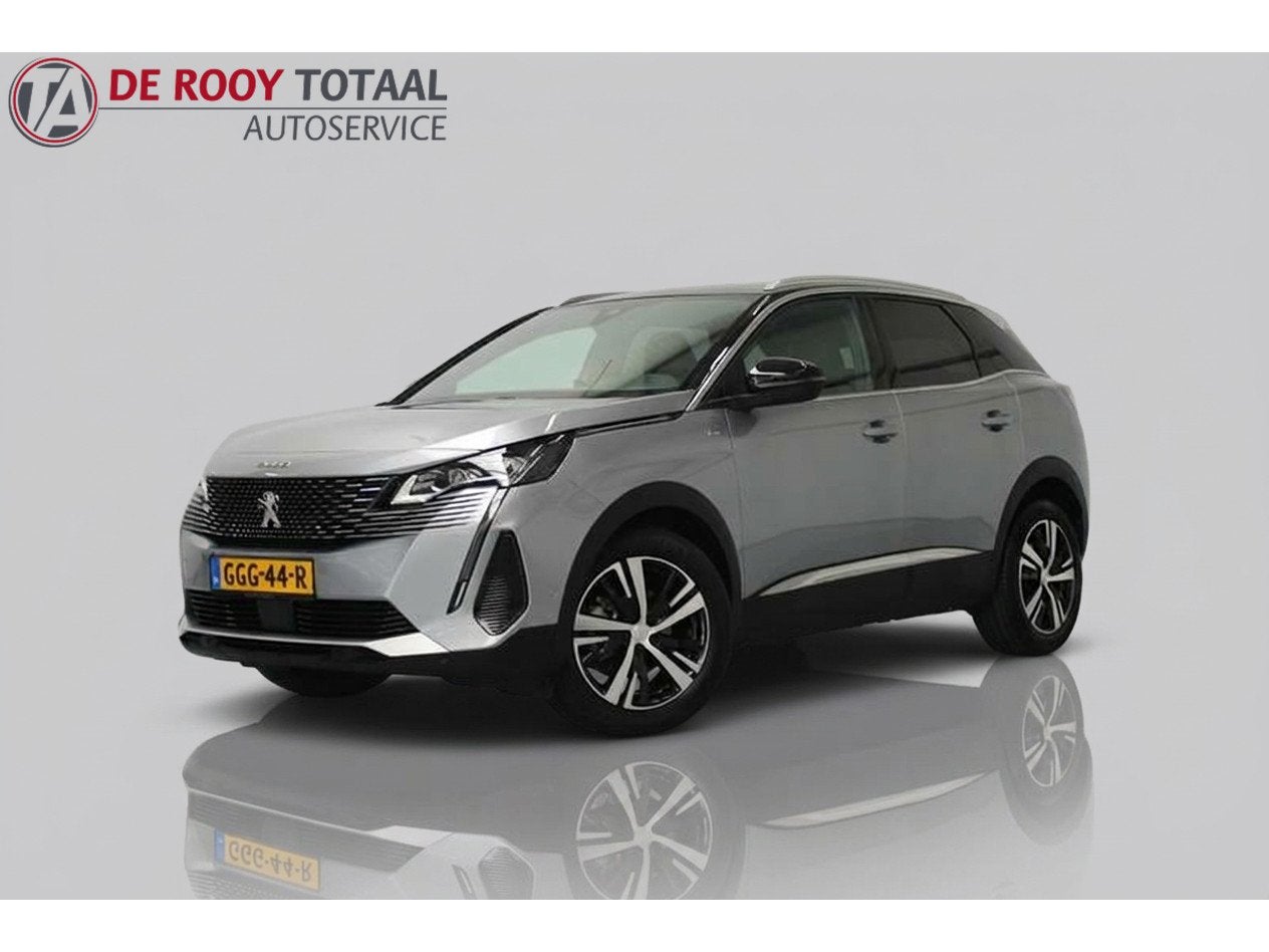 Peugeot 3008 1.2 PureTech GT 131PK | 9.000KM! | AUTOMAAT | R, Gebruikt, 1199 cc, Leder en Stof, Bedrijf