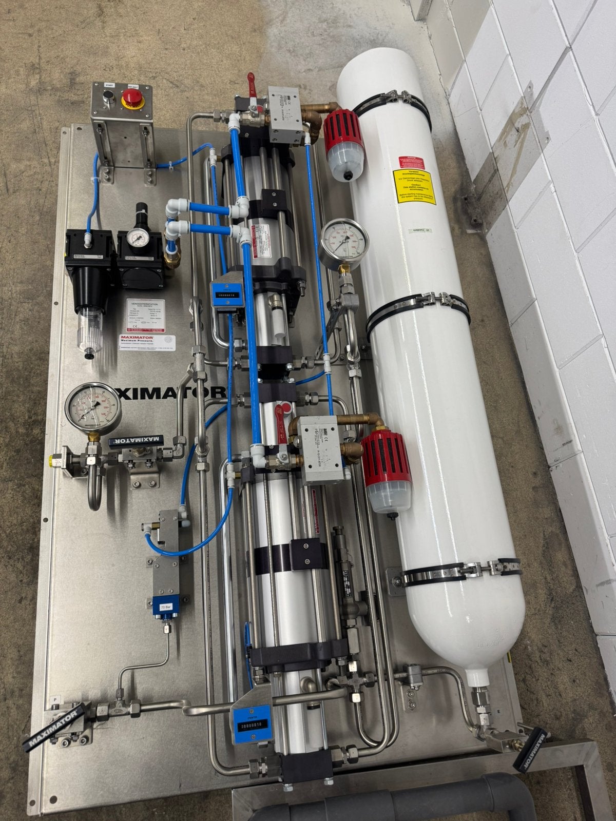 Maximator DLE 5-2-GG-C Gas Booster / CO2 Compressor 100 Bar, Zo goed als nieuw, X, Maximator gmbh, Ophalen