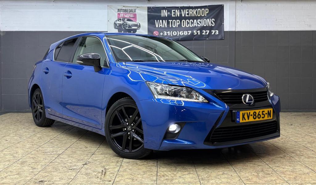 Lexus CT 200h Sport Edition / GARANTIE / Dealer O.H/ Rijklaa, Auto's, Lexus, Gebruikt, 4 cilinders, Blauw, Origineel Nederlands