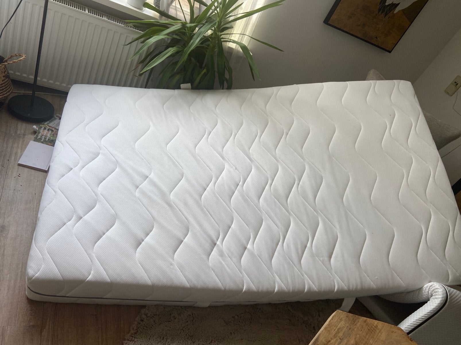 Matras 120 /200 met Emma topper, Huis en Inrichting, Slaapkamer | Matrassen en Bedbodems, Ophalen, Gebruikt, Twijfelaar, 120 cm