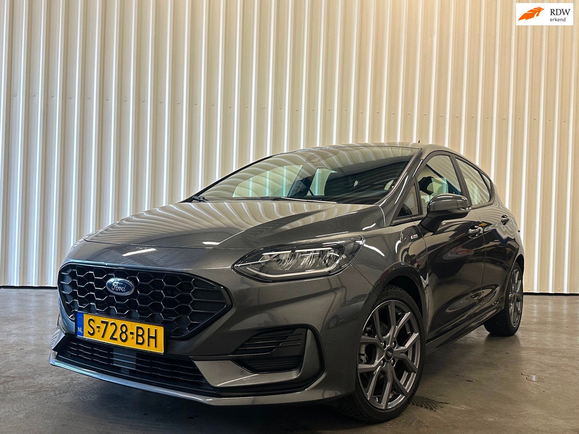 Ford Fiesta 1.0 EcoBoost Hybrid ST-Line, Auto's, Voorwielaandrijving, Gebruikt, 49 €/maand, Origineel Nederlands