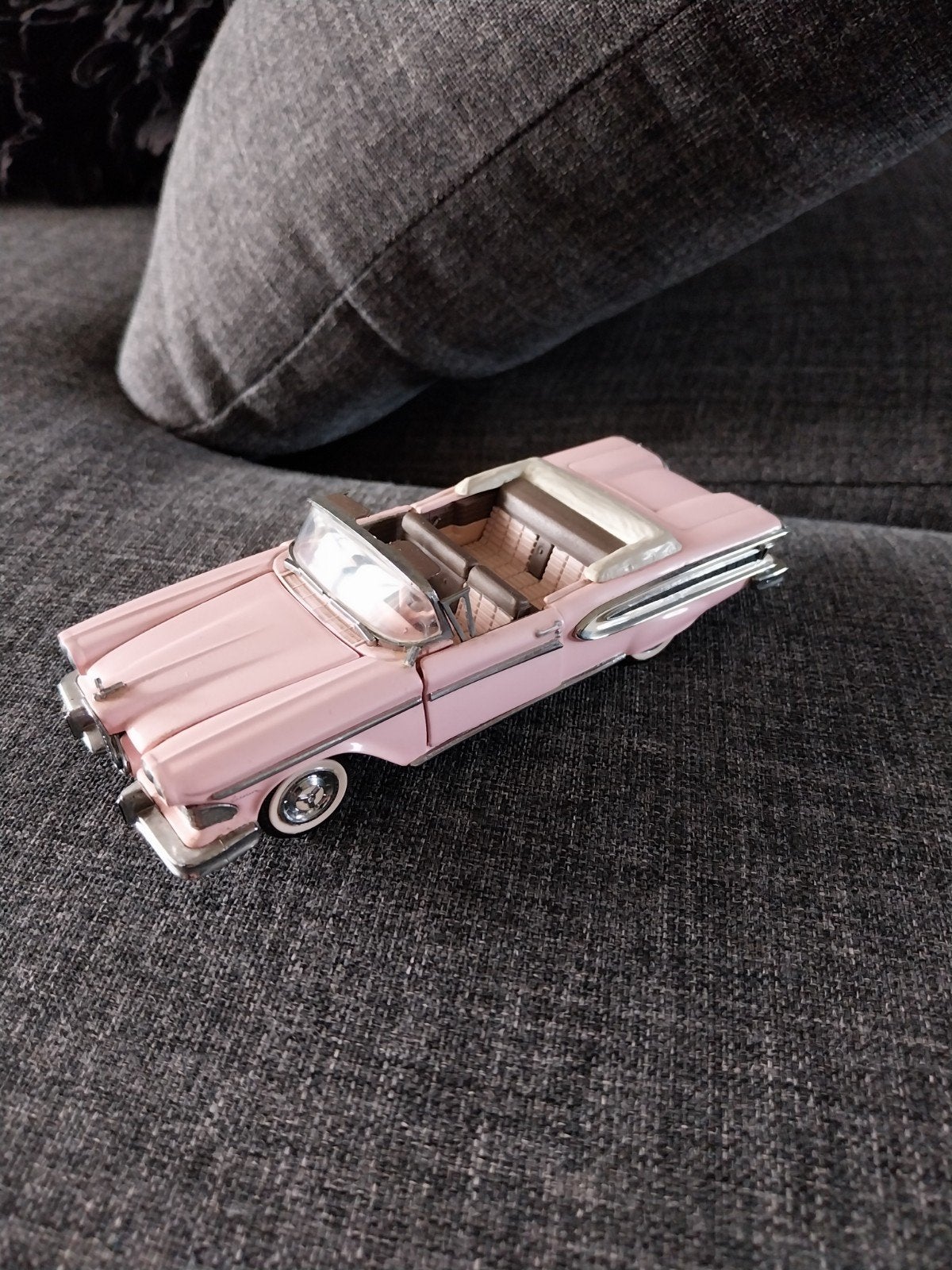 Franklin Mint Edsel Cabriolet 1958 Pink, Ophalen of Verzenden, Nieuw, Auto, Overige merken