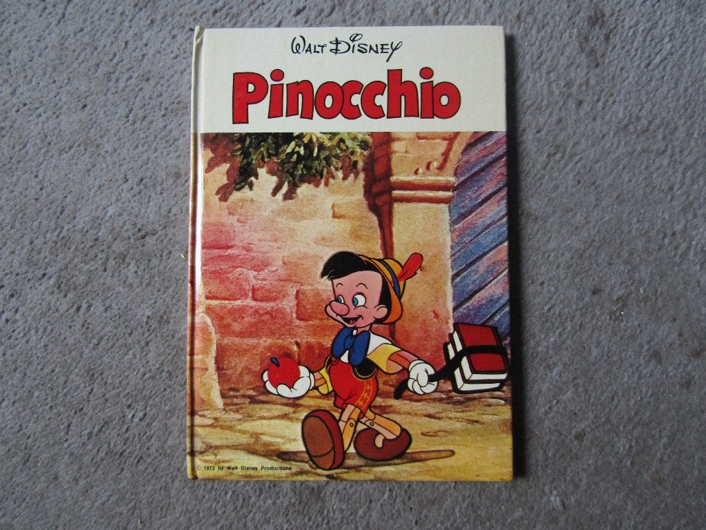 Boek: Pinocchio, Ophalen of Verzenden, Gelezen, Walt Disney, Fictie algemeen