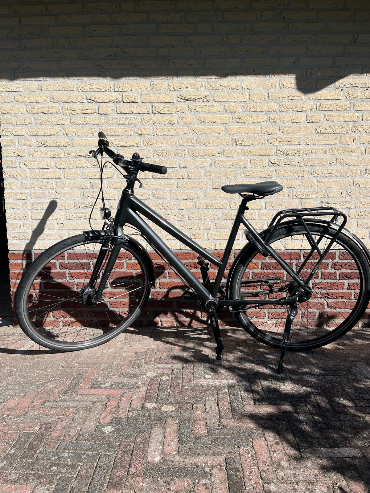Cannondale Tesoro Dames fiets, Gebruikt, Velgrem, Versnellingen, 50 tot 53 cm