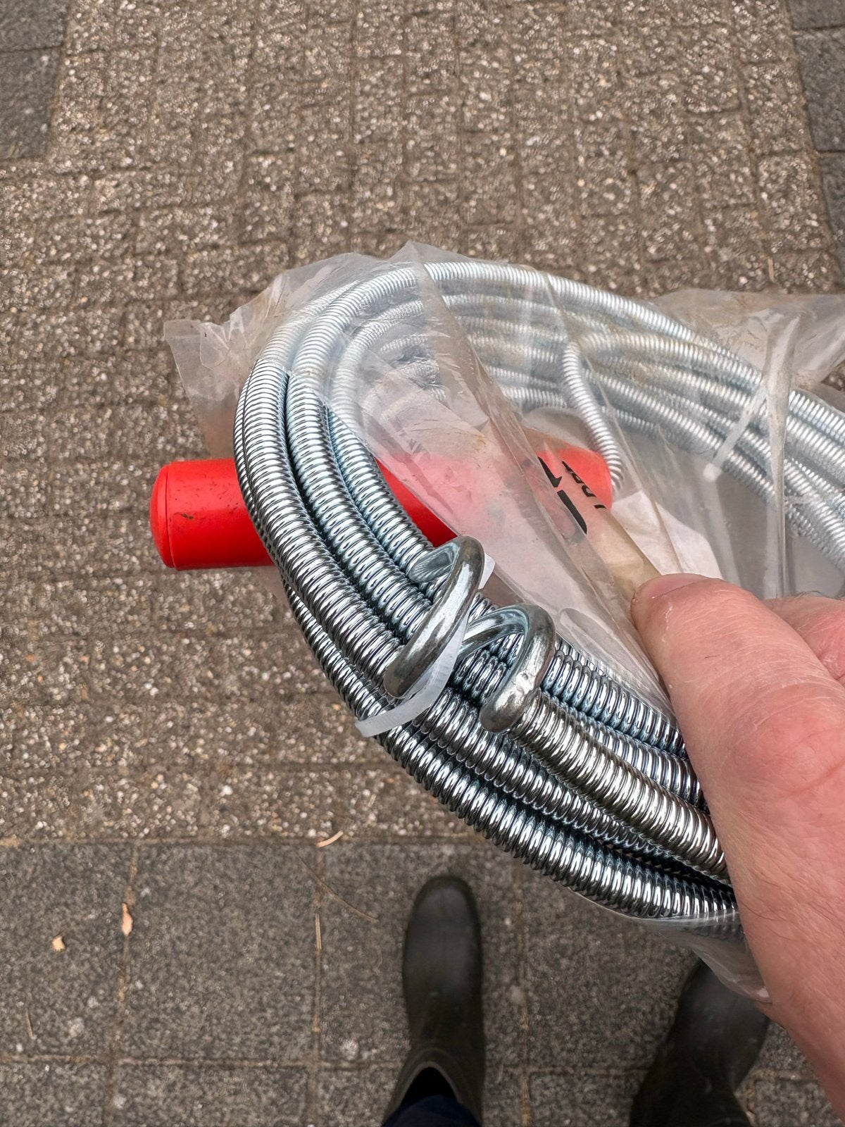 Ontstoppingsveer 5 meter voor 100-125mm afvoer, Ophalen, Nieuw, Overige typen, Overige merken