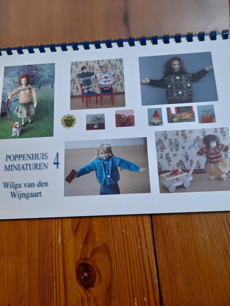 Poppenhuis Miniaturen 4 - Breipatronen W den Wijngaa, Ophalen of Verzenden