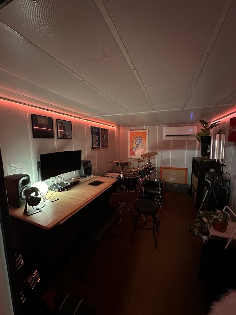 Esmono PRO (T) Prof. geluidscabine / muziekstudio – 11,5 m², Ophalen, Zo goed als nieuw
