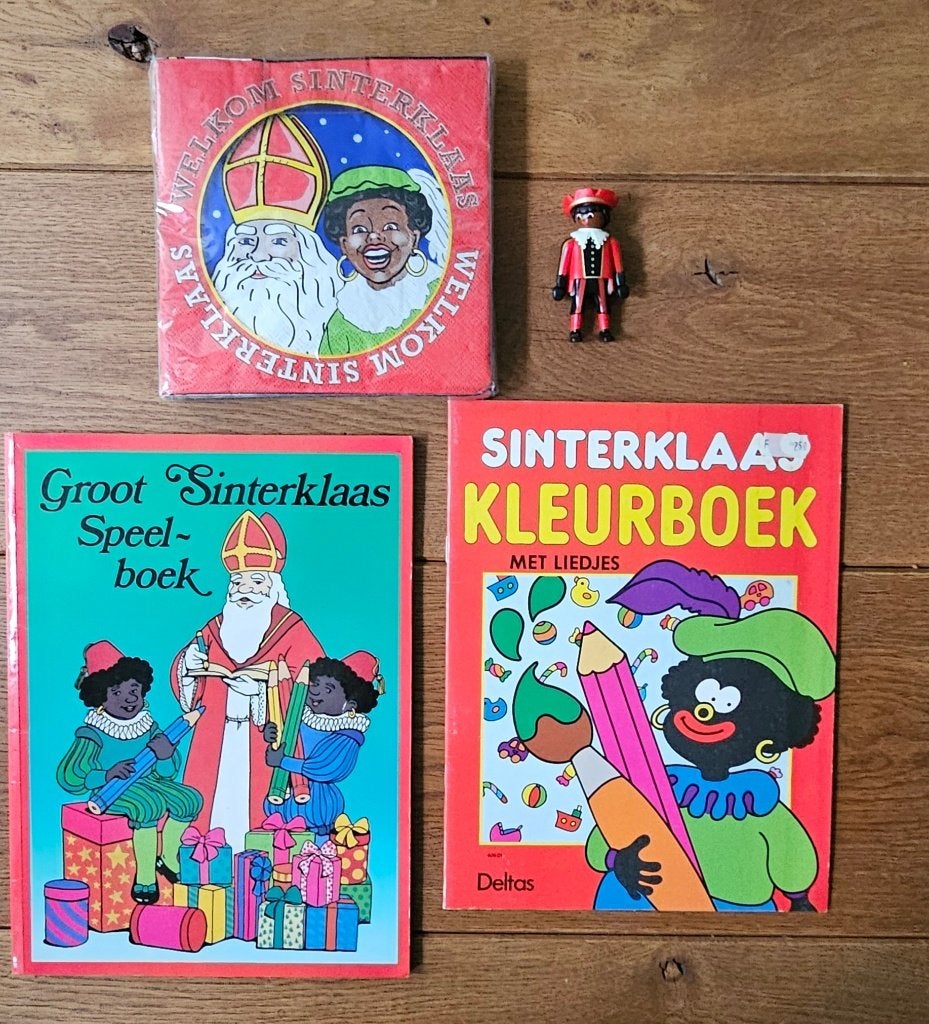Sinterklaas vintage, zwarte Piet items- verzend ook, Ophalen, Gebruikt