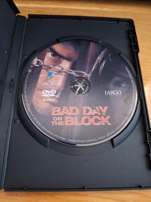 Dvd bad day on the block h4, Vanaf 16 jaar, Ophalen of Verzenden, Zo goed als nieuw, Actiethriller