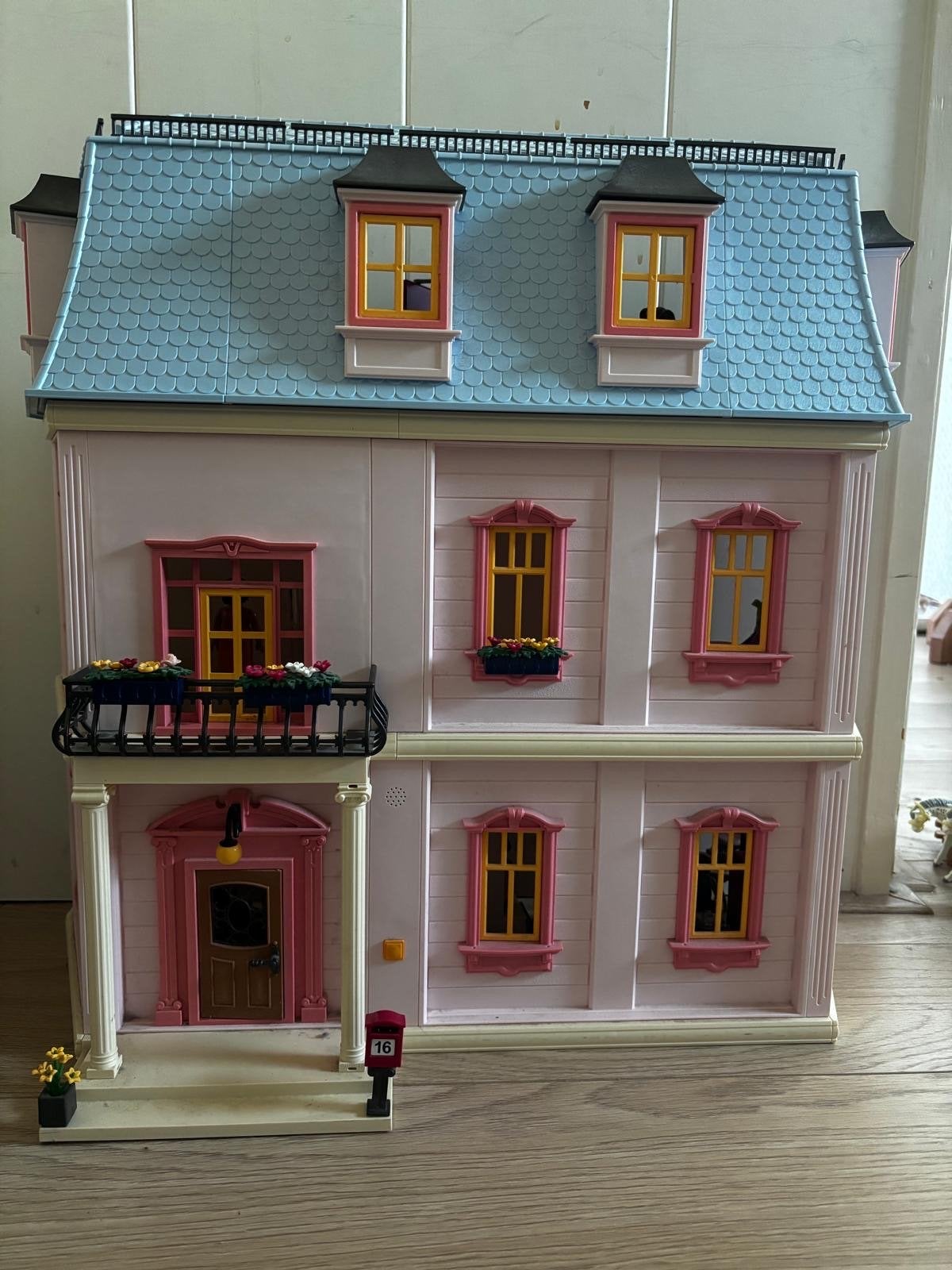 Playmobil Herenhuis  met complete en extra inrichting, Kinderen en Baby's, Ophalen, Zo goed als nieuw, Poppenhuis