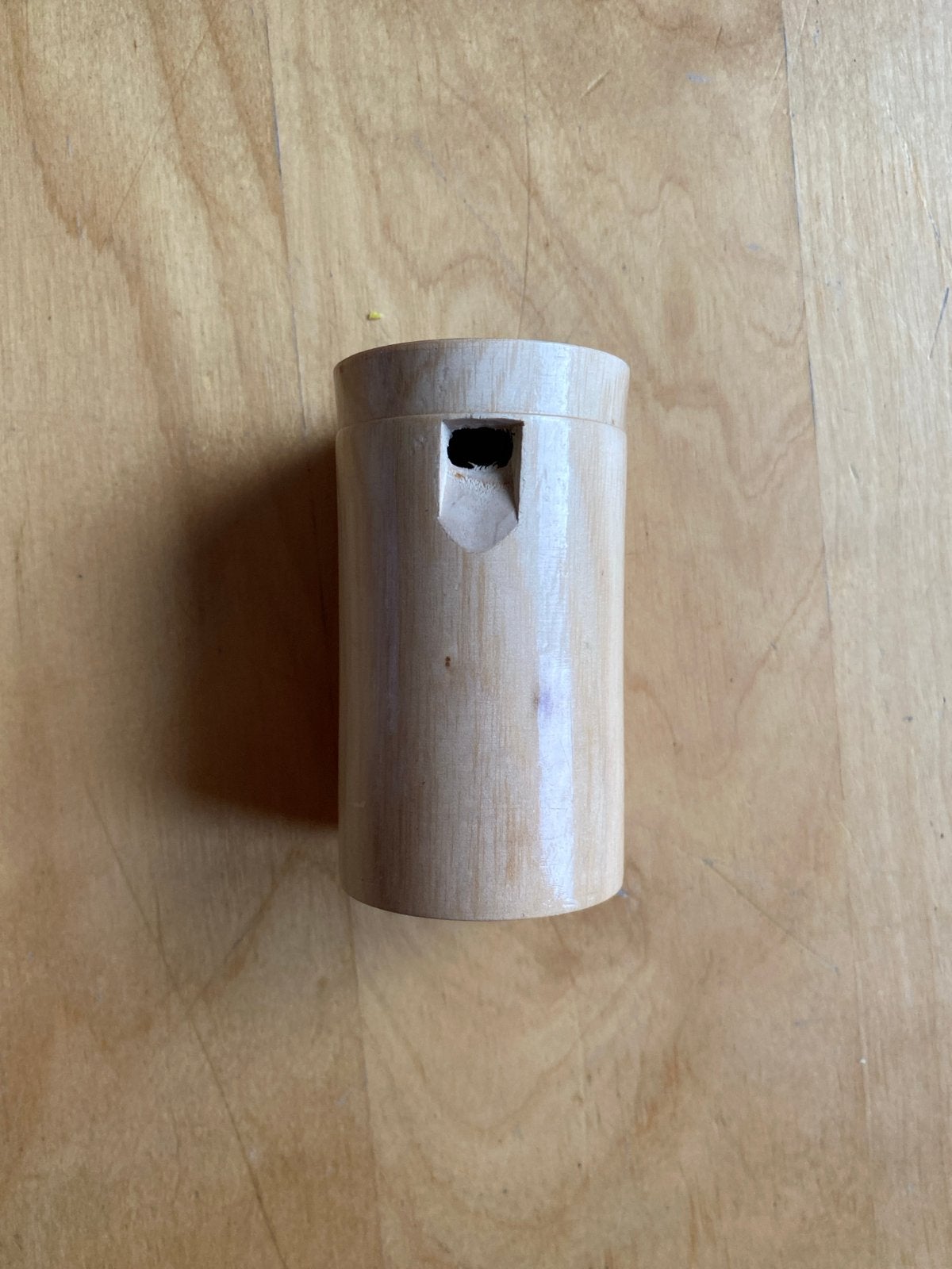 Houten fluitje - Handgemaakt, Ophalen of Verzenden, Gebruikt, Overige typen