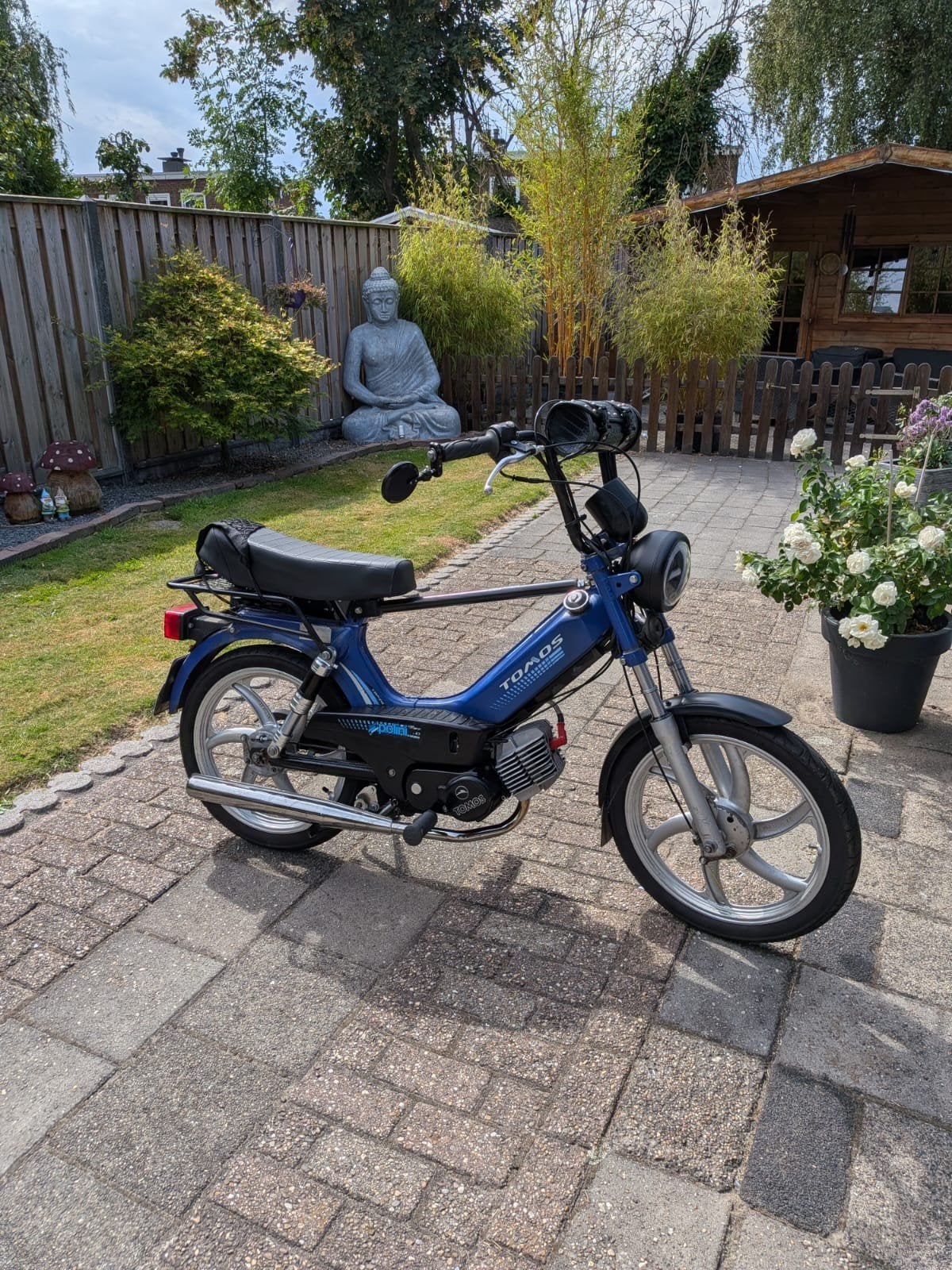 Tomos A35 uit 2013, Ophalen, Standard