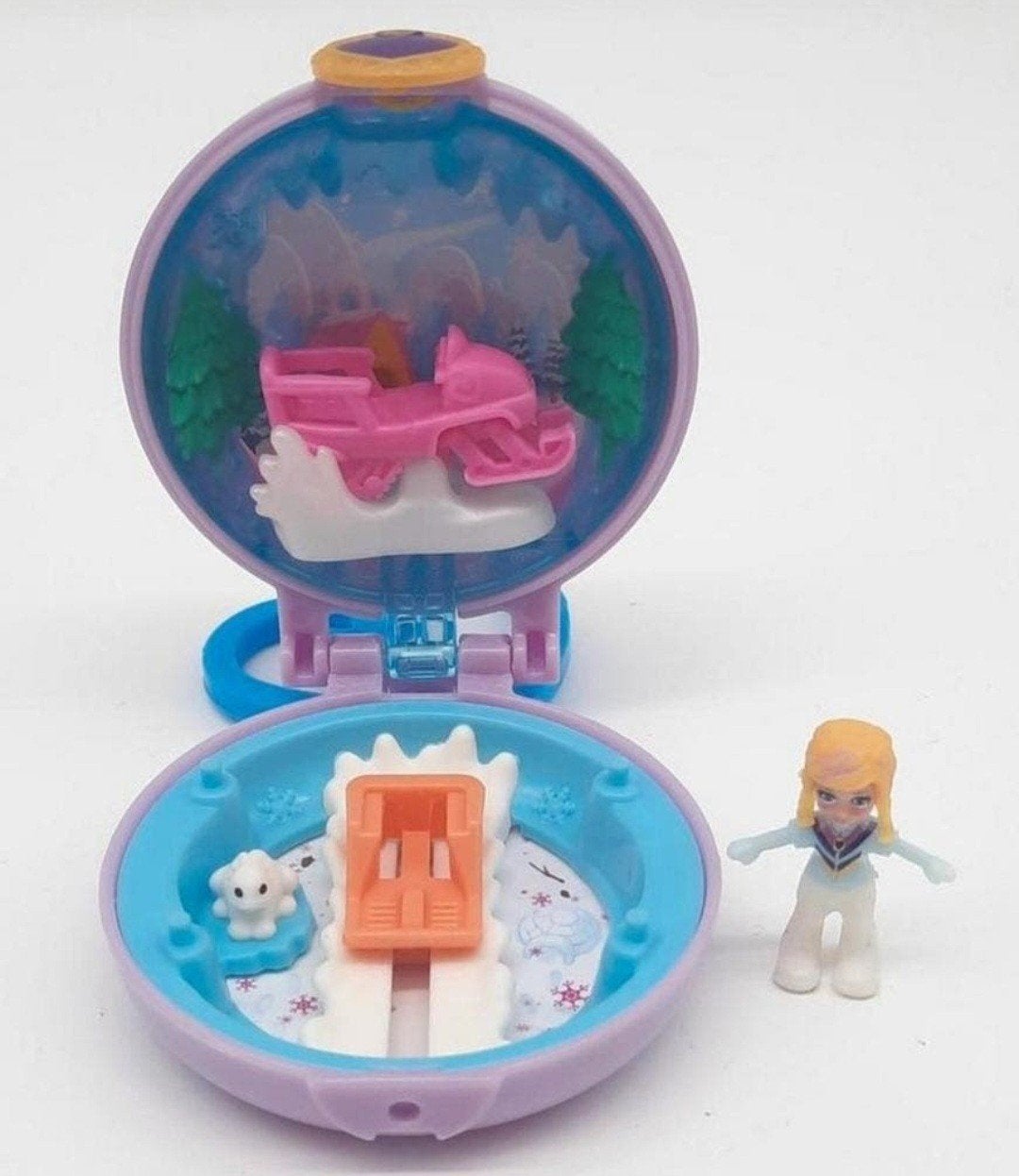 Polly Pocket mini Sneeuwpret compleet 2019 Mattel, Ophalen of Verzenden, Zo goed als nieuw