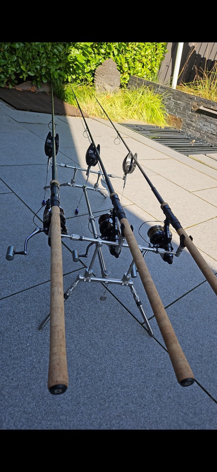 Solar Worldwide Compact Rodpod 3 Rod, Watersport en Boten, Ophalen, Zo goed als nieuw, Overige typen