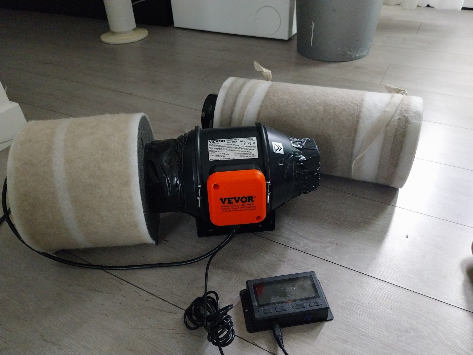 Complete kweekset: lampen, afzuiger en meer, Ophalen, Gebruikt