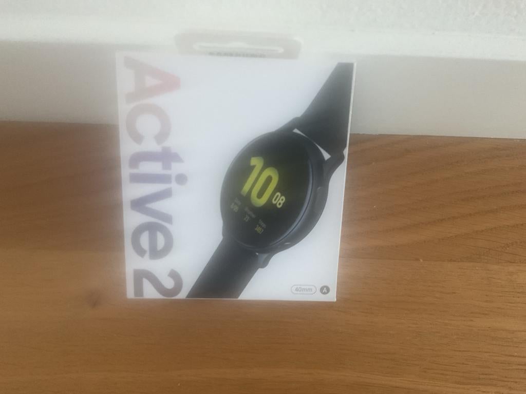 Samsung Galaxy Watch Active 2 40mm Zwart, Ophalen, Zwart, Zo goed als nieuw, Waterdicht