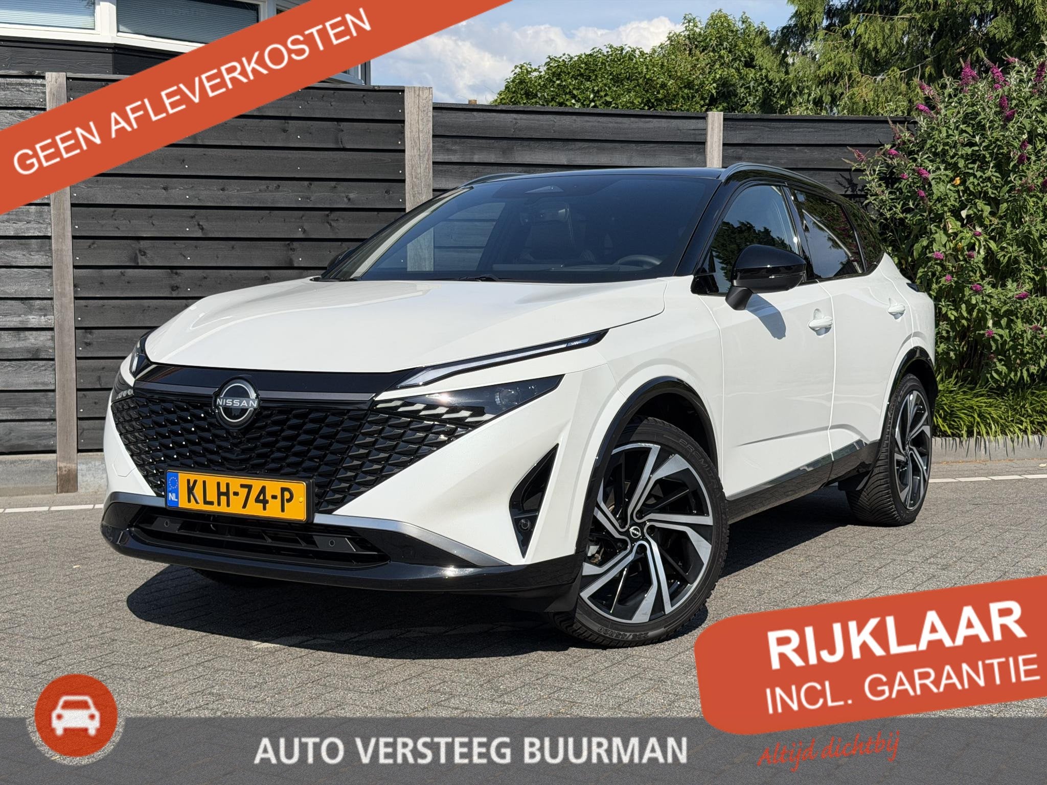 Nissan Qashqai Tekna Plus 1.3 MHEV 158PK Xtronic Automaat Na, 12 maanden, Automatische klimaatregeling, 1800 kg, 4 cilinders