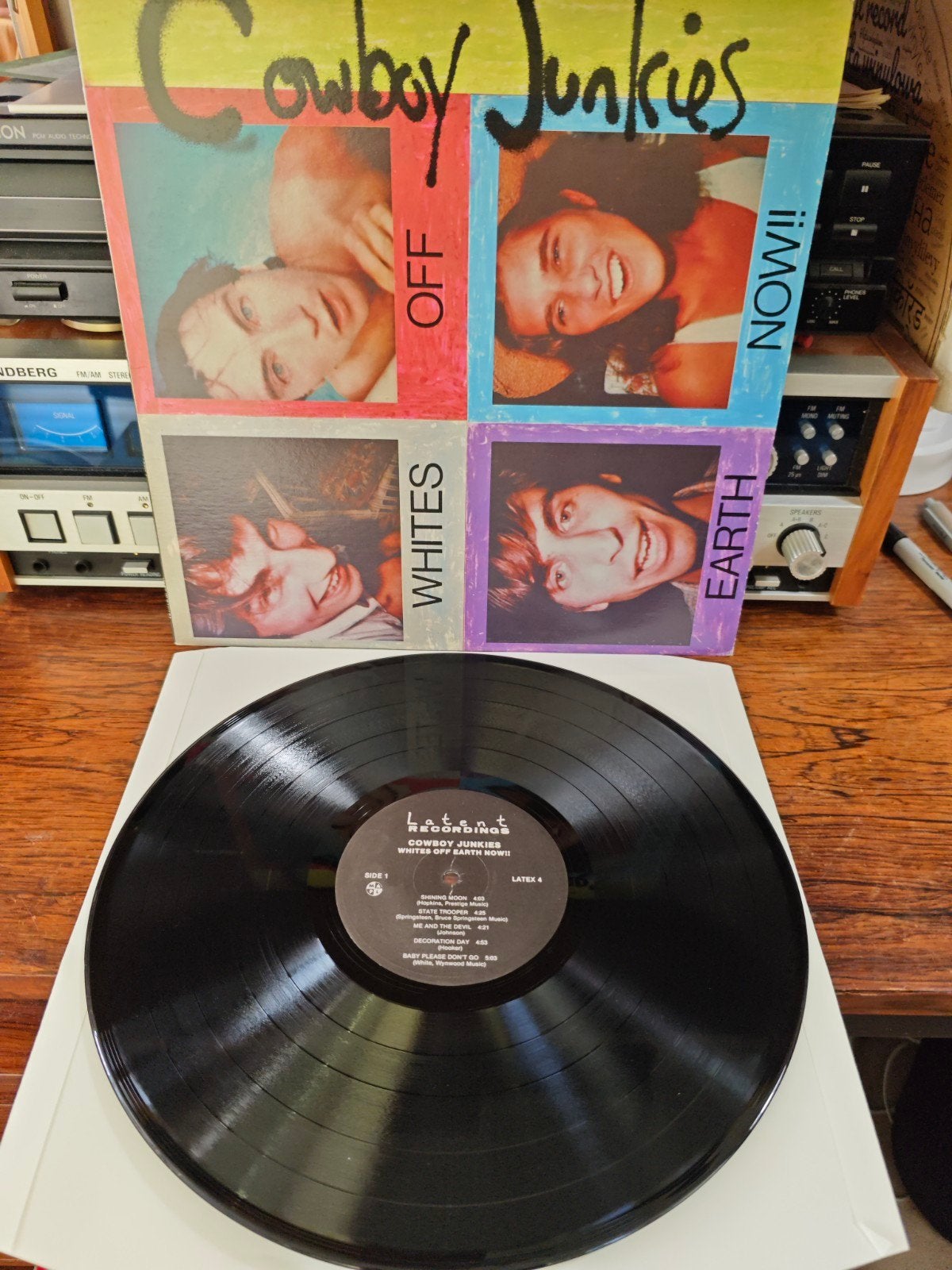Cowboy Junkies - Whites Off Earth Now!! LP (1986), LP, Originele persing, Ophalen of Verzenden, Zo goed als nieuw