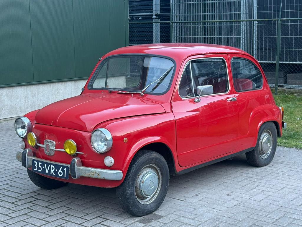 Zastava 750 0.8 S 1978 Rood fiat 600, foto 4
