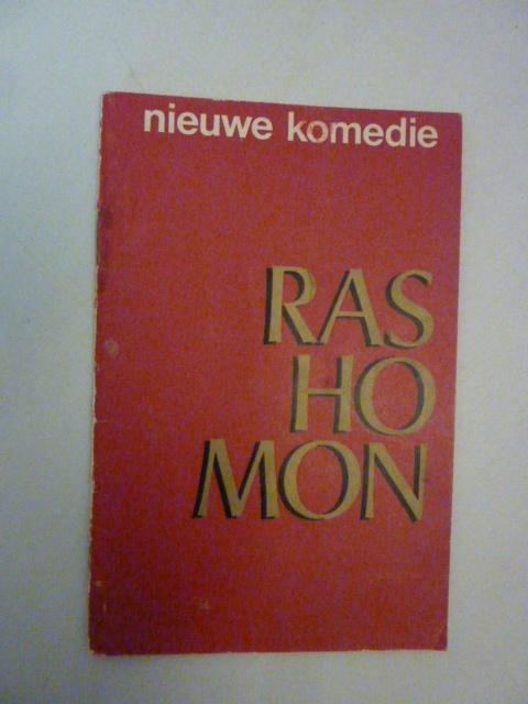 Kanin - Nieuwe Komedie - Rashomon, Verzenden, Gelezen