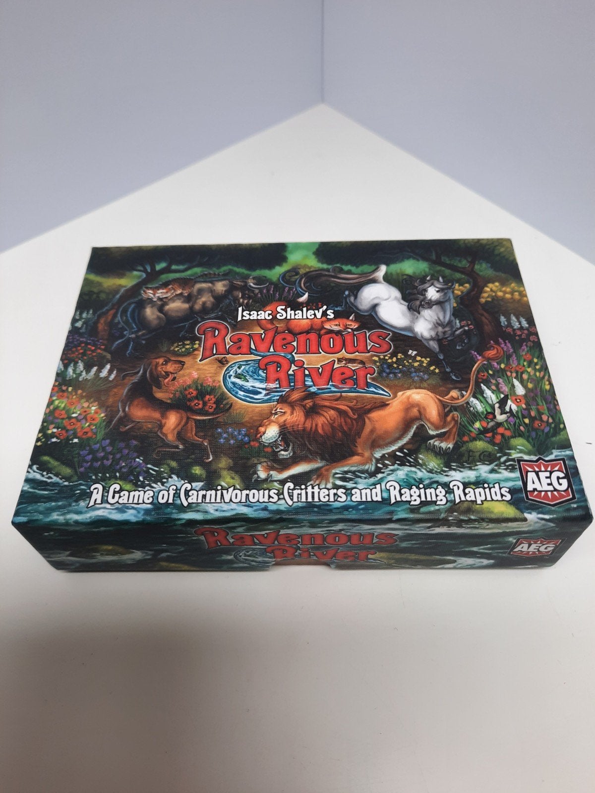 Ravenous River bordspel - Zo goed als nieuw, Een of twee spelers, Ophalen of Verzenden, Zo goed als nieuw, AEG