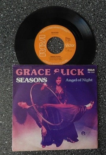 Grace Slick - seasons (vanaf € 2,00), Cd's en Dvd's, Vinyl Singles, Ophalen of Verzenden, Zo goed als nieuw, 7 inch, Pop