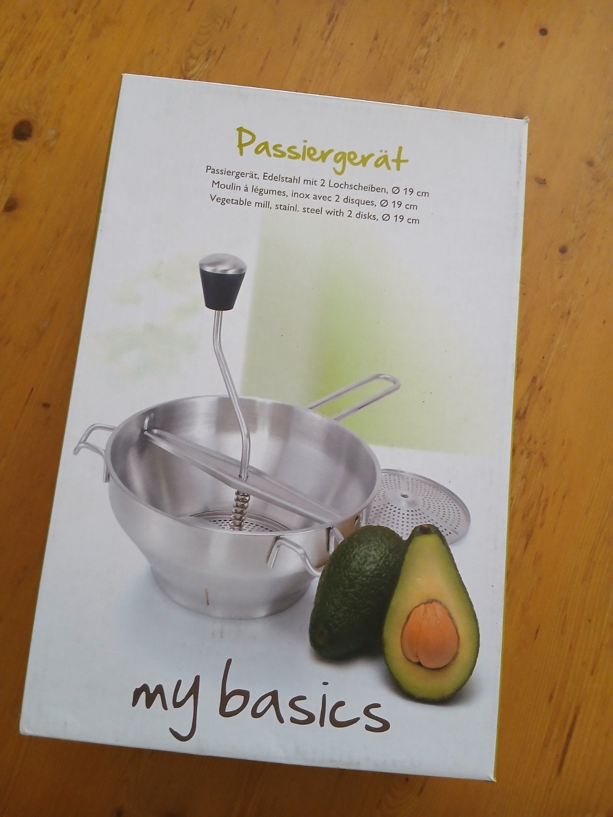 pasfiet passeerzeef groentezeef voedselmolen, Overige typen, Ophalen of Verzenden, Nieuw, Metaal