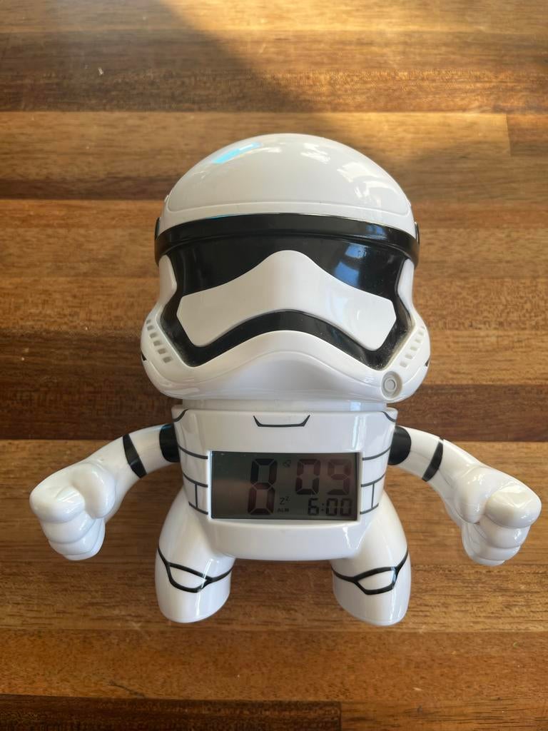 Star Wars Stormtrooper Wekker - Digitale Klok in Zeer Goede, Ophalen of Verzenden, Zo goed als nieuw, Digitaal