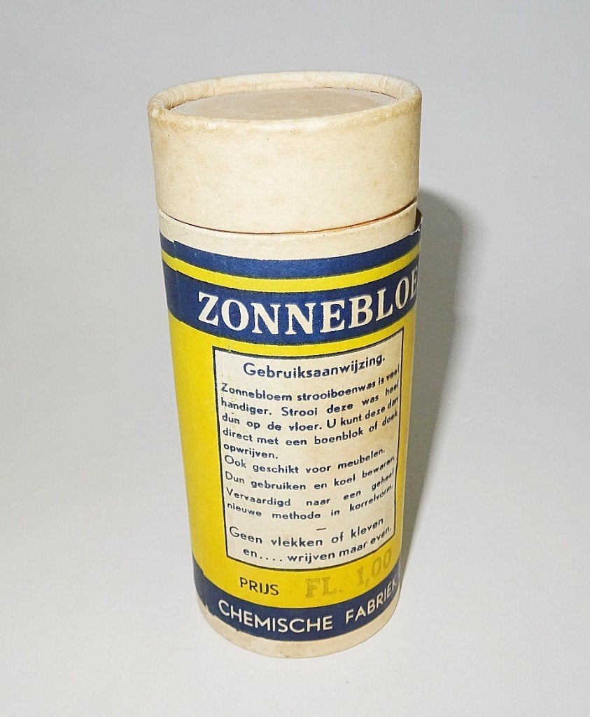 Vol kartonnetje zonnebloem strooiboenwas, Ophalen of Verzenden, Zo goed als nieuw, Overige typen