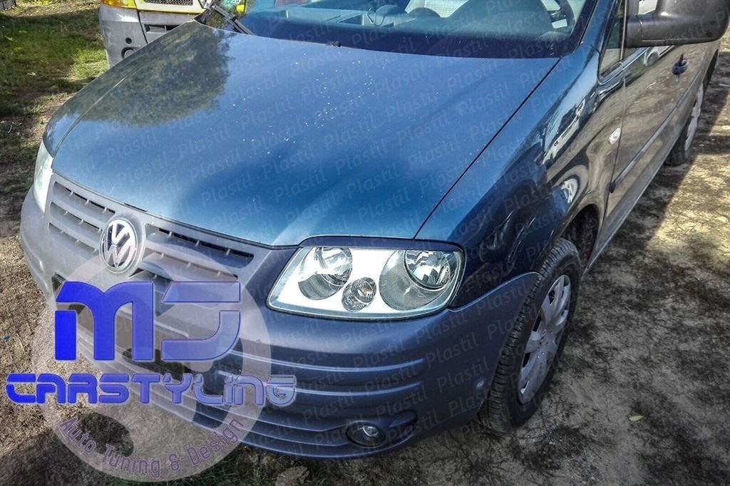 VW Caddy MK3 – Koplampspoilers, Auto diversen, Tuning en Styling, Ophalen of Verzenden, MJ-Carstyling, Info@mj-carstyling.net