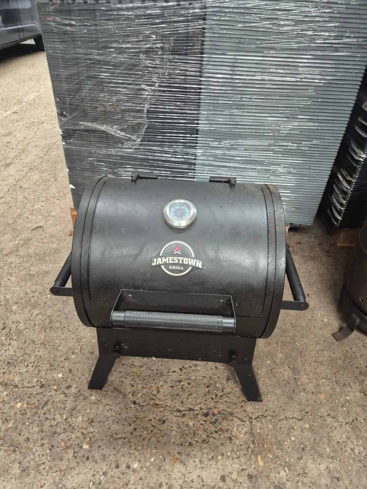 Nette Jamestown Houtskool BBQ met thermometer, Ophalen, Gebruikt, Jamestown