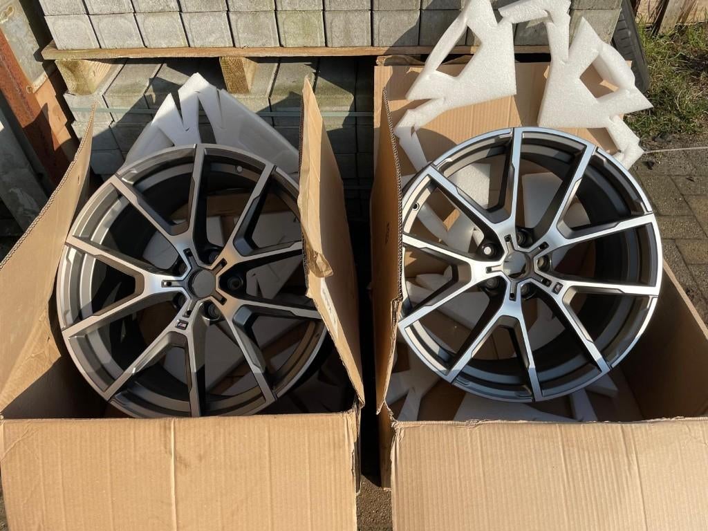 2x Bmw 20'' Styling M728 M8 8er G14 G15 5er G30 G31, nieuw!, Ophalen, Velg(en), Nieuw, 20 inch