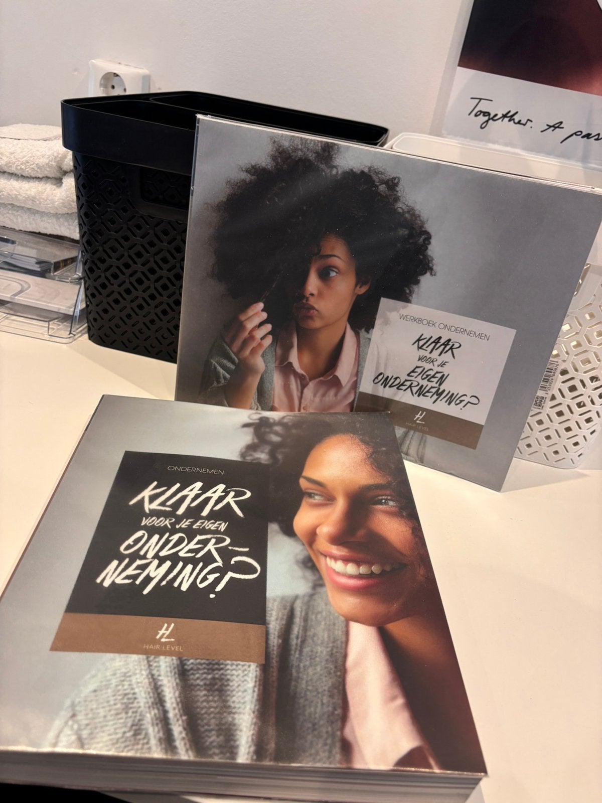 Hairlevel ondernemen lesboek en werkboek, Ophalen, Beta, Nieuw, MBO