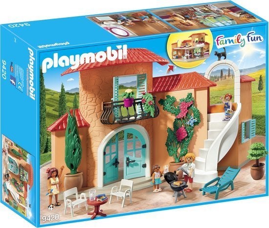 playmobil 9429 Vakantievilla, Gebouw, Complete set, Nieuw, Family fun