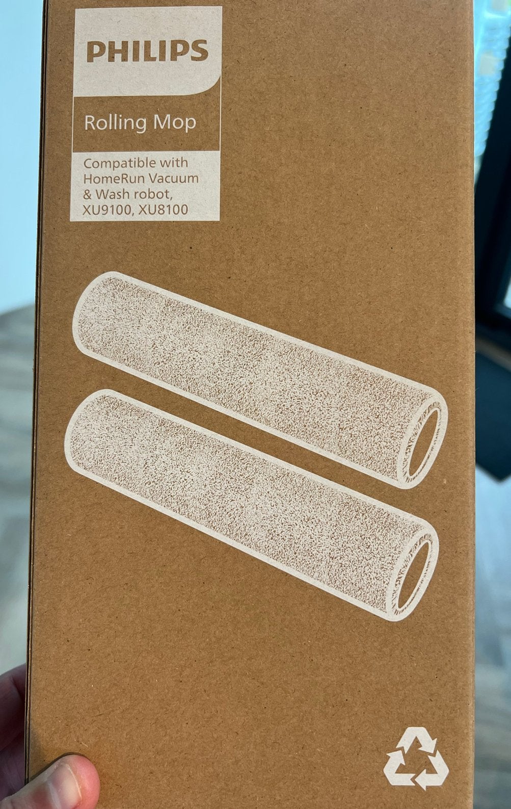 Philips Rolling Mop voor HomeRun Robotstofzuiger XU9100/XU81, Ophalen of Verzenden, Nieuw
