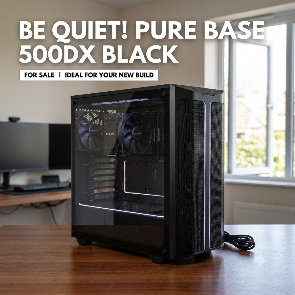 Be Quiet! Pure Base 500DX Zwart - Zo goed als nieuw, Ophalen of Verzenden