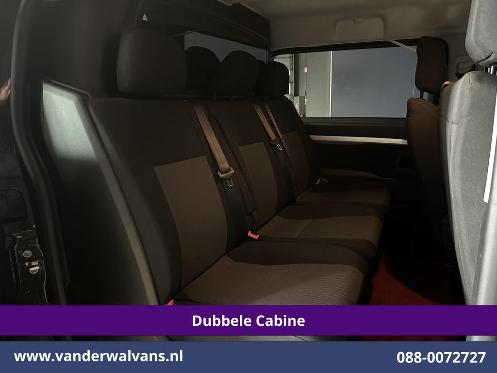 Peugeot Expert 2.0 BlueHDI 123pk Automaat L3H1 Dubbele Cabin, Stof, Gebruikt, 4 cilinders, Origineel Nederlands