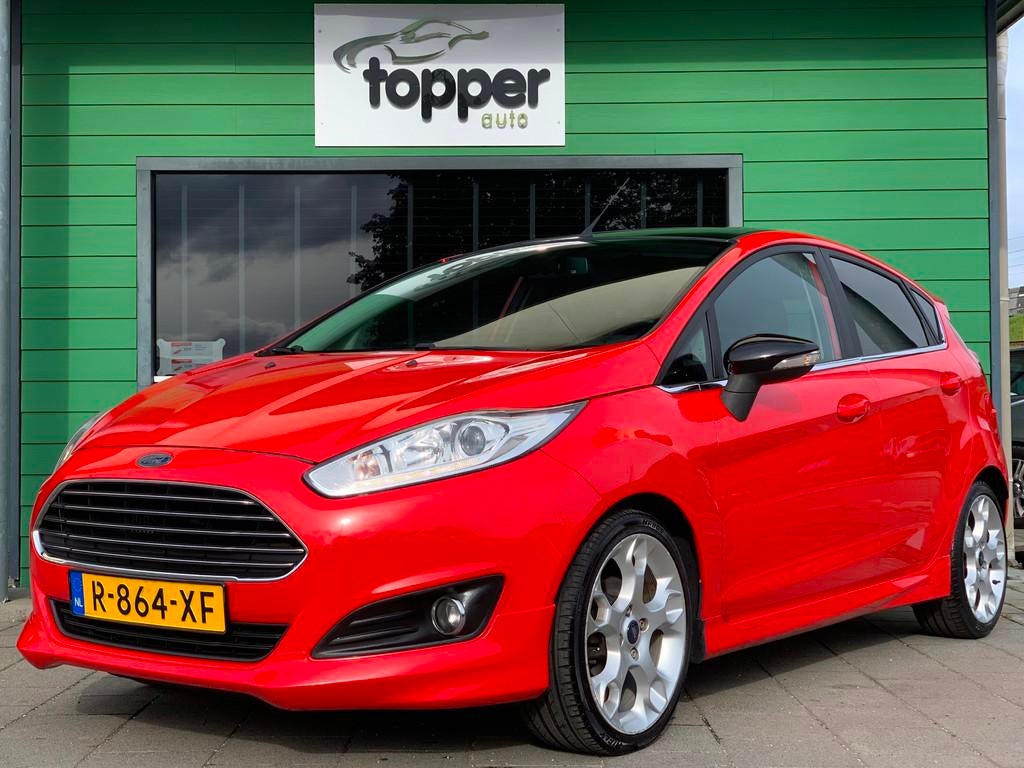 Ford Fiesta 1.0 EcoBoost Titanium|2e Eigenaar|Airco|Sportuit, Voorwielaandrijving, Euro 5, 101 pk, 23 km/l