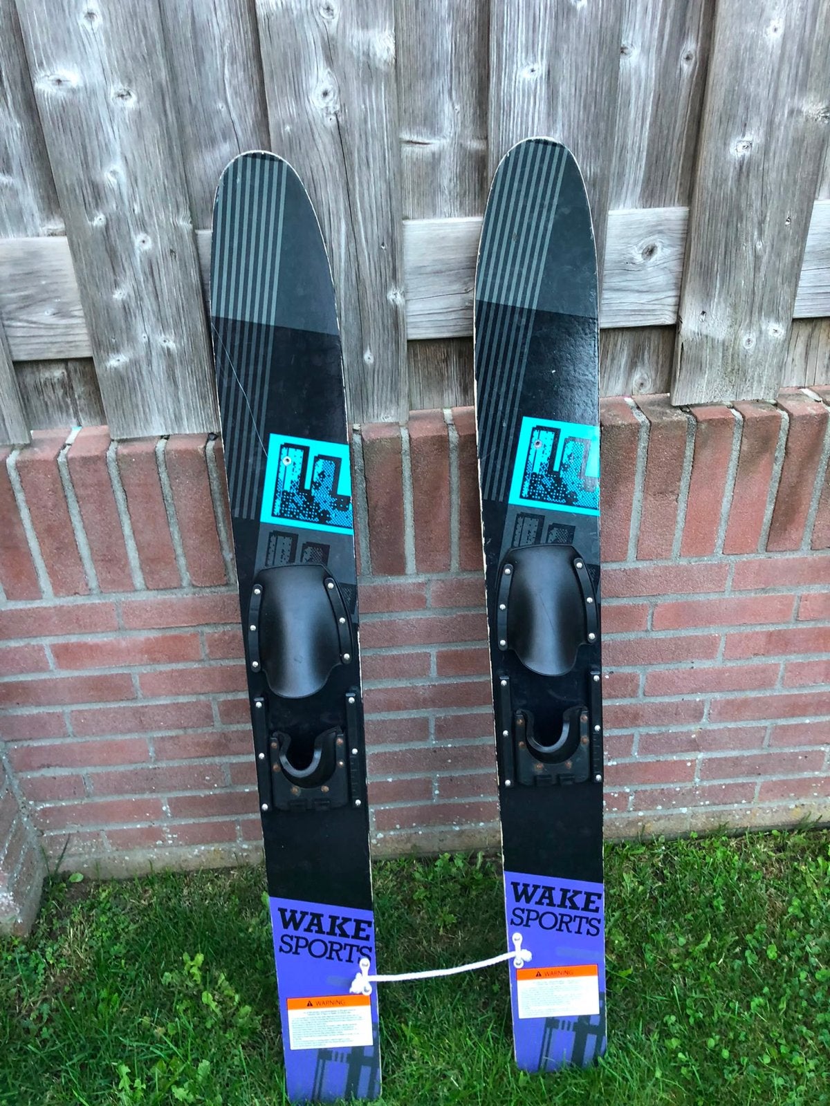 Wake Sports kinder Waterski's 121 cm - Gebruikt, Watersport en Boten, Ophalen, Gebruikt, Minder dan 130 cm, Waterski's