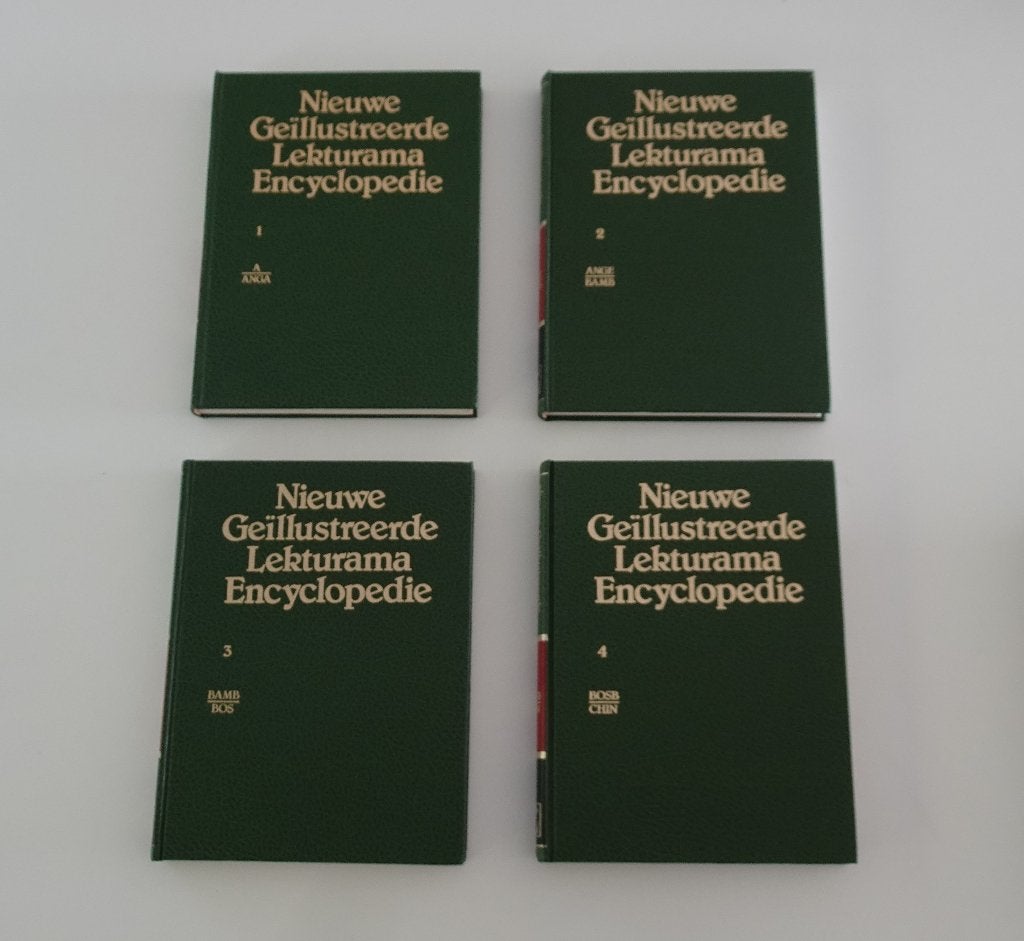 Lekturama, Nieuwe Geïllustreerde Encyclopedie Deel 1 - 4, Boeken, Encyclopedieën, Ophalen, Nieuw