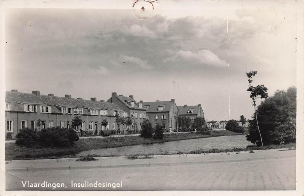 JO392 Vlaardingen Insulindensingel 1953, Verzenden, 1940 tot 1960, Gelopen, Zuid-Holland