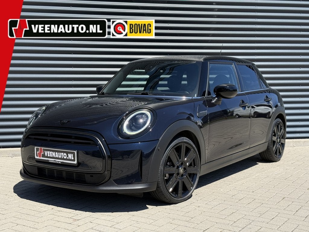 MINI Mini 1.5 Cooper MINI Yours (bj 2021, automaat), 136 pk, Gebruikt, Blauw, Leder