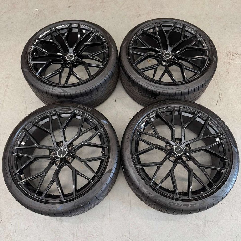 23" Gesmede Velgen Porsche Cayenne E3 9Y + Pirelli P-Zero
