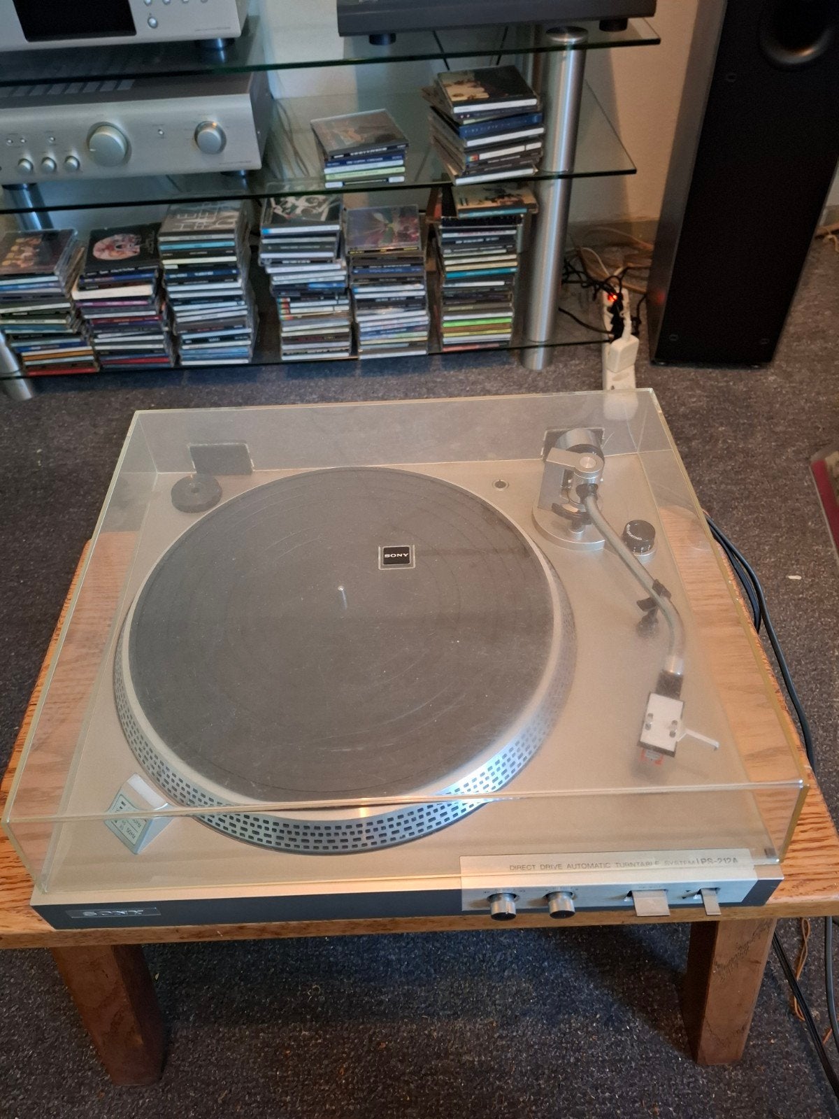 Sony PS-212A Direct Drive Automatic Turntable, Ophalen, Platenspeler, Sony, Gebruikt