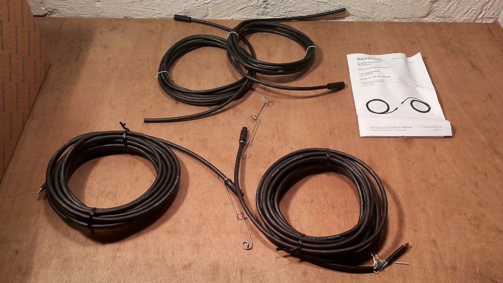 Schüco 262852 262853 kabel 6m, Verzenden, Nieuw