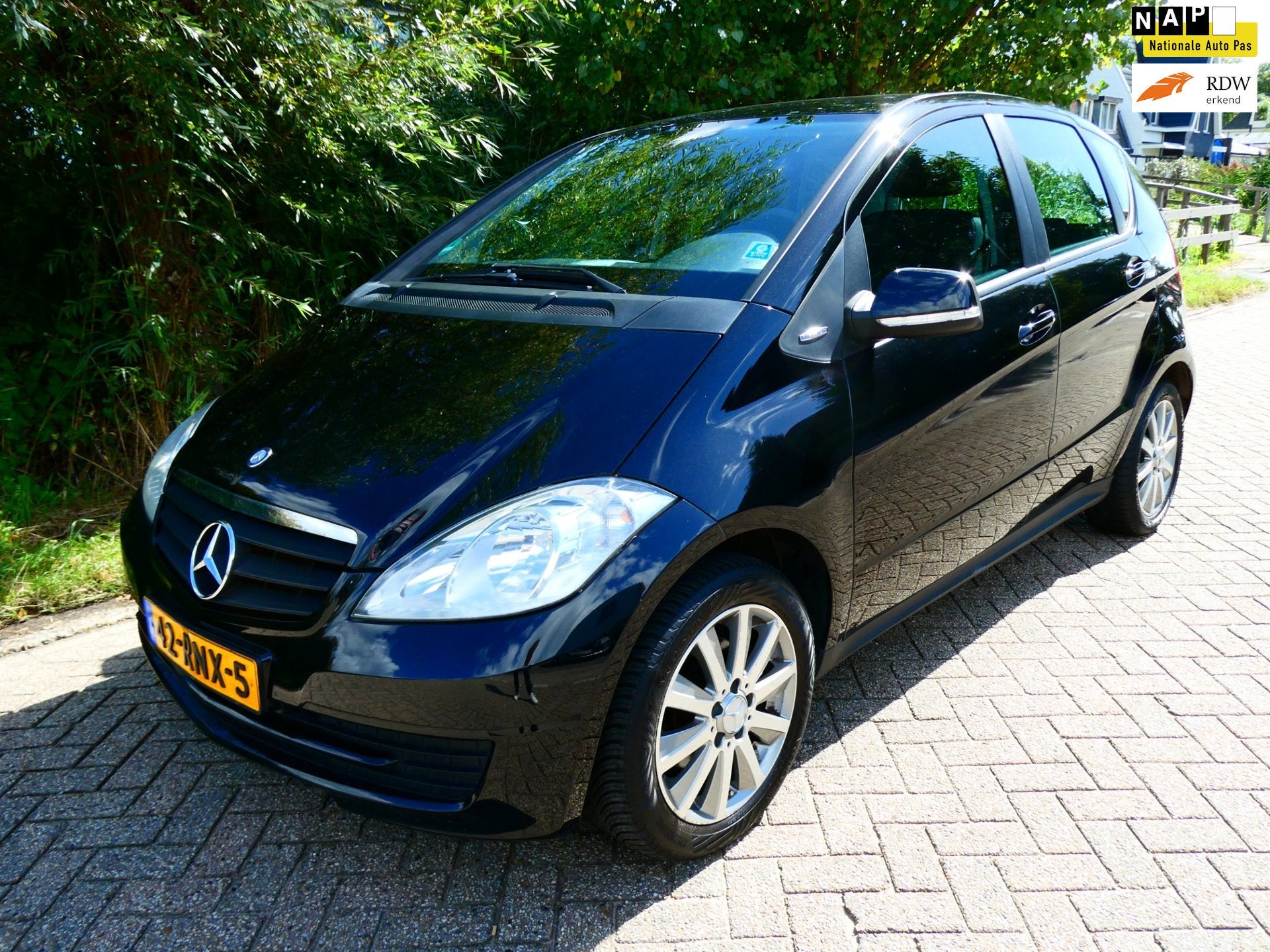 Mercedes-Benz A-klasse 160 95pk Airco Cruise Trekhaak Hoge i, Voorwielaandrijving, Euro 5, Stof, Origineel Nederlands