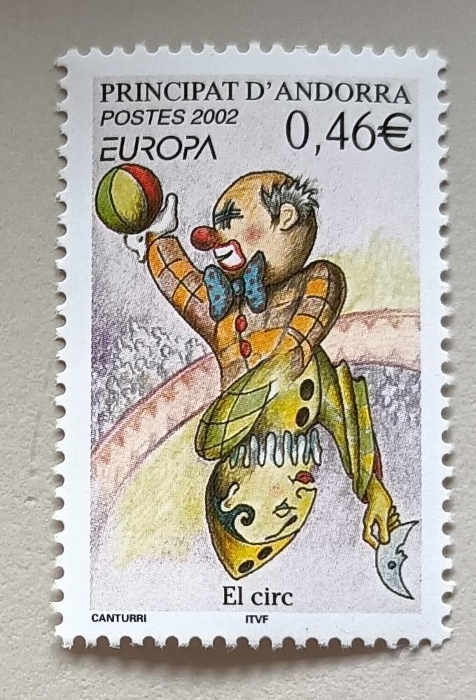 Andorra (Frans) 2002 cept mich 590, Ophalen of Verzenden, Overige landen, Postfris